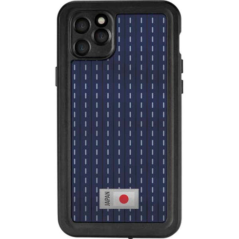 Japan Soccer Flag iPhone 11 Pro Max Waterproof Case